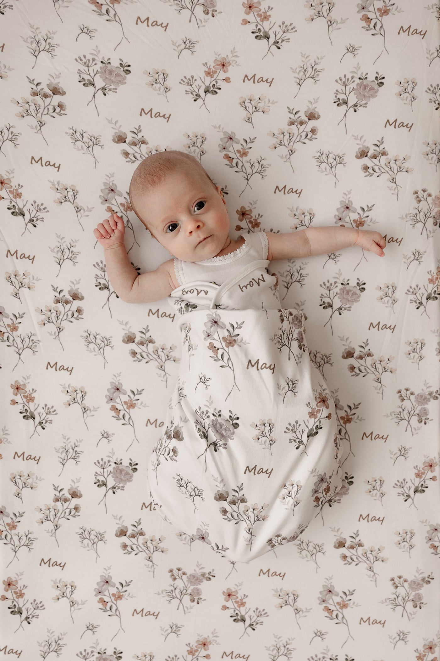 Floral Swaddle