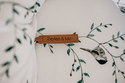 Organic Cotton Baby Nest - Wild Birds