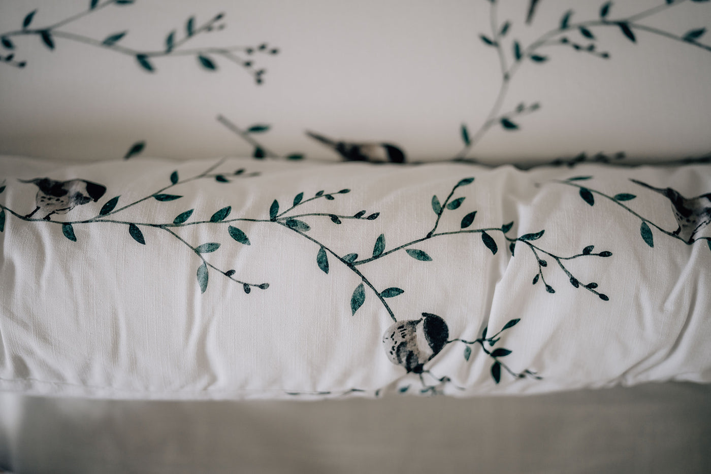 Organic Cotton Baby Nest - Wild Birds
