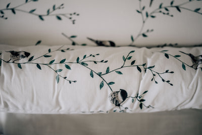 Organic Cotton Baby Nest - Wild Birds
