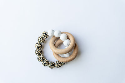 Silicone Leopard Teether
