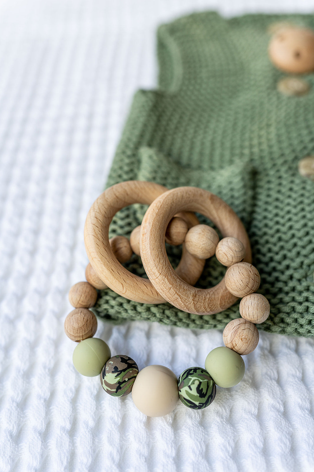 Beechwood Camo Teether