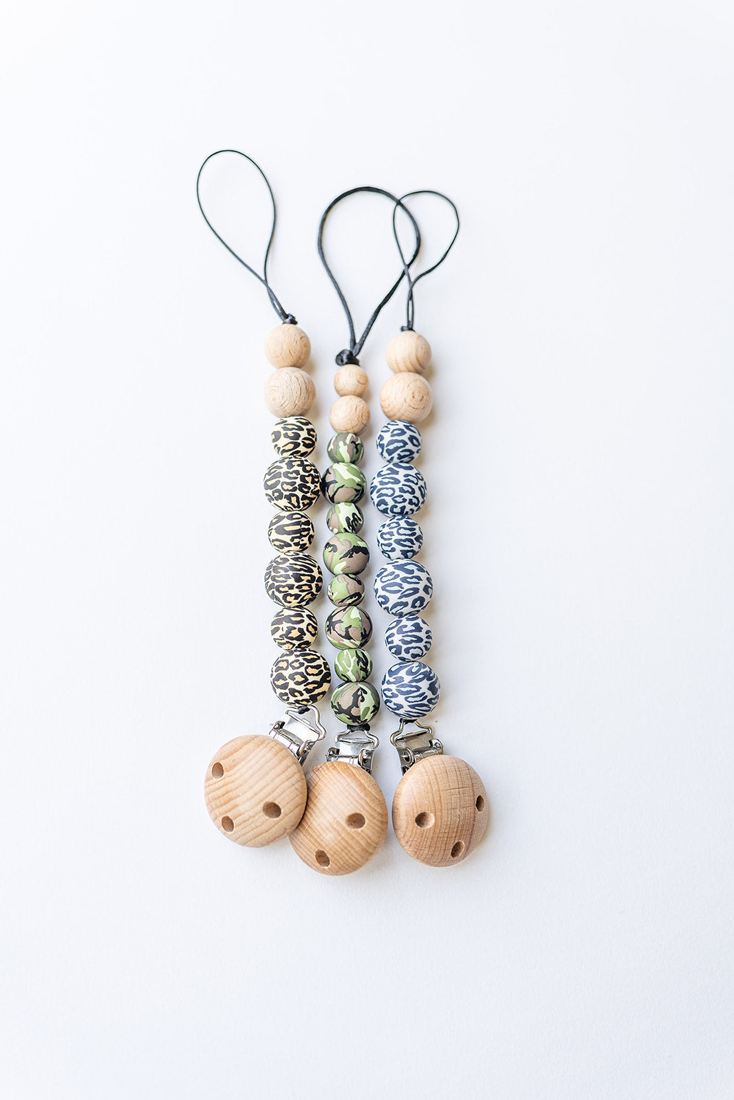 Silicone Camo Pacifier Chain