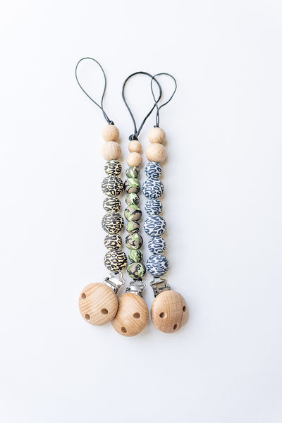 Silicone Camo Pacifier Chain