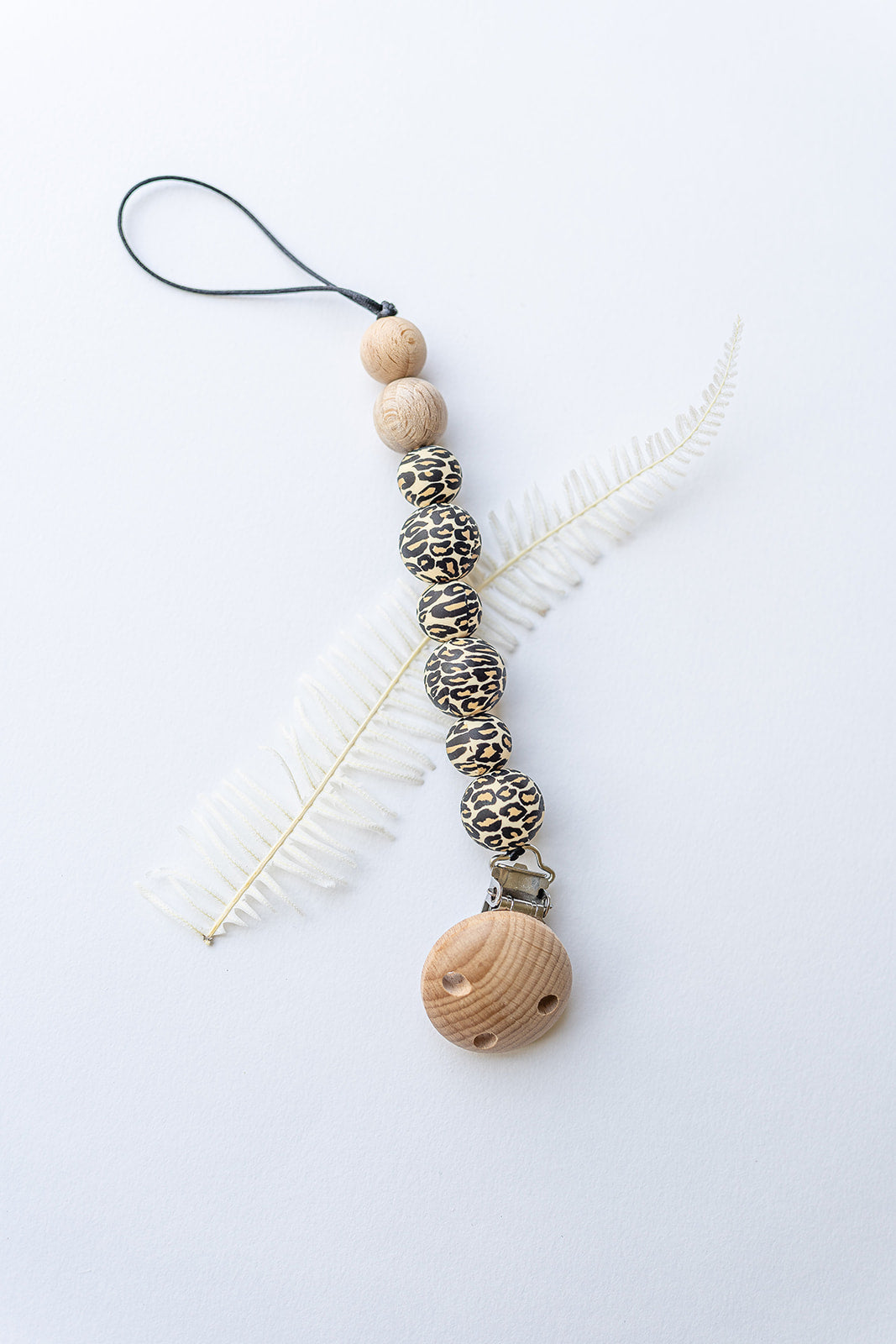 Silicone Leopard Pacifier Chain