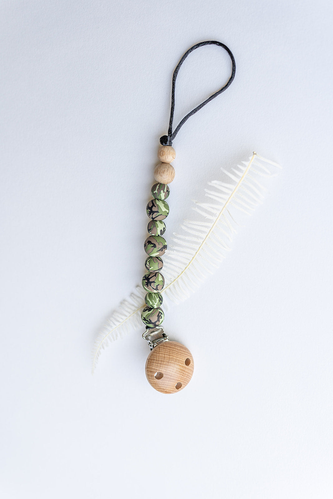 Silicone Camo Pacifier Chain