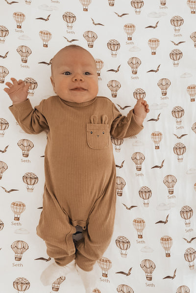 In The Sky Cot Sheet