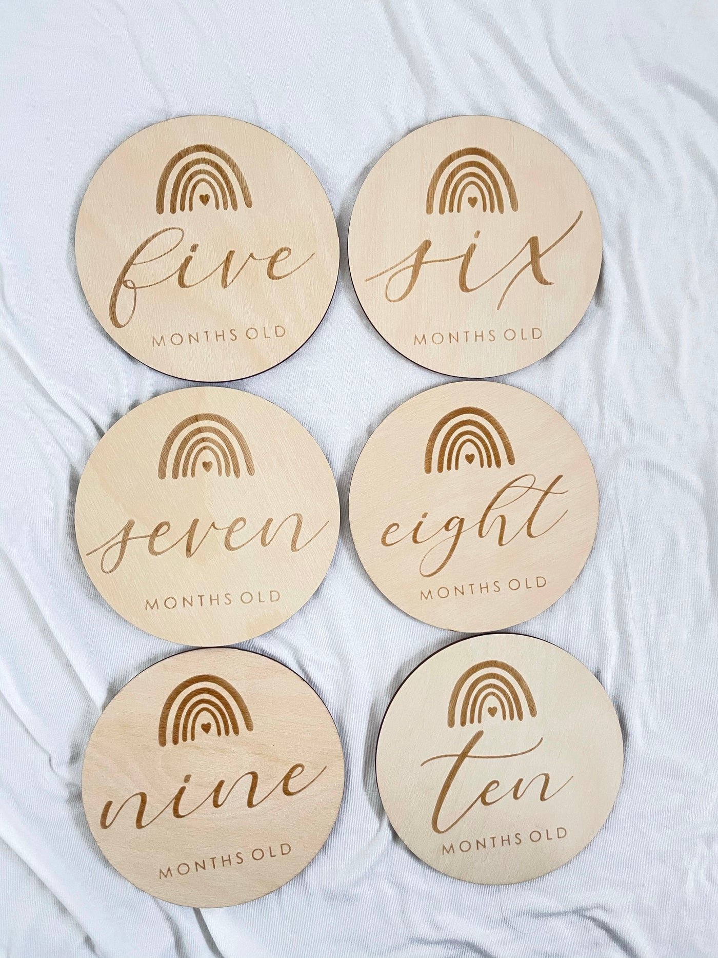 Milestone Set | 14 Pieces | My Rainbow Baby