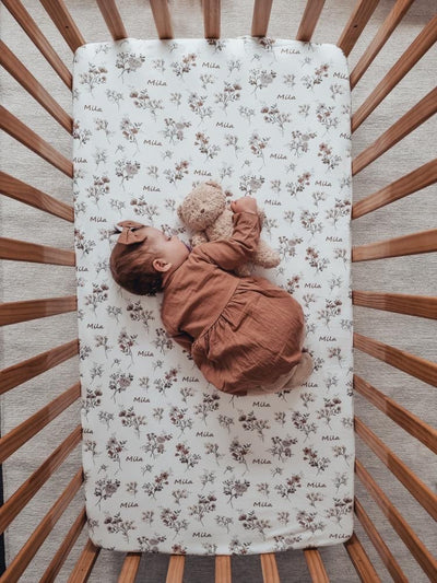 Floral Cot Sheet